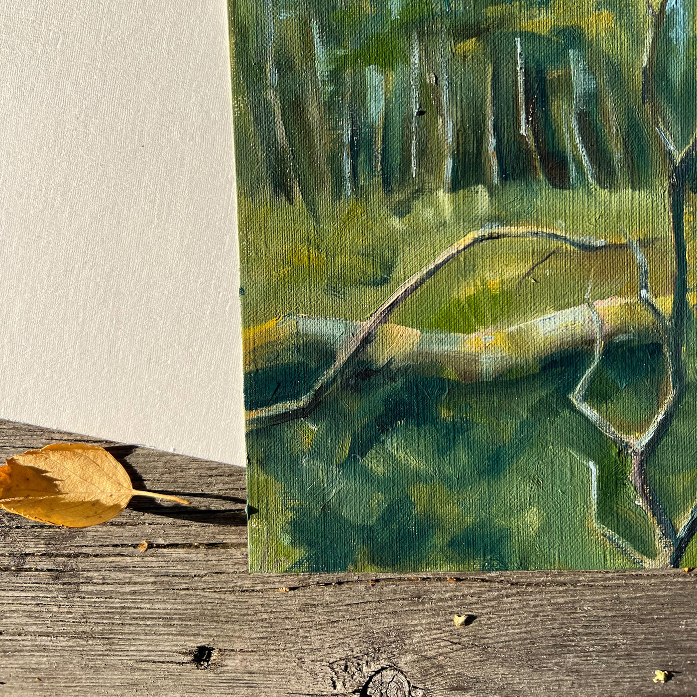 Plein air Oil painting