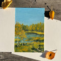 Plein air Oil painting