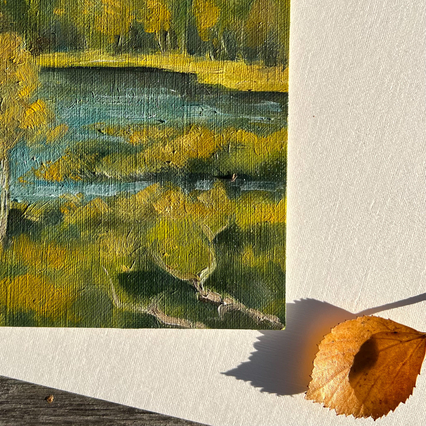 Plein air Oil painting