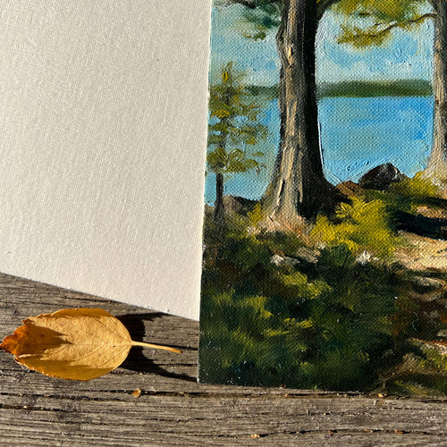 Plein air Oil painting