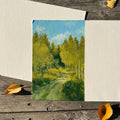 Plein air Oil painting