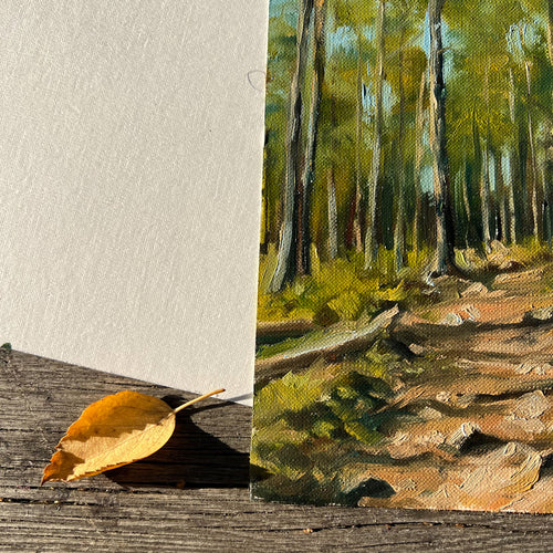 Plein air Oil painting